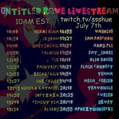 whit3devil - Untitled Rave Livestream MIX /7.7.2021