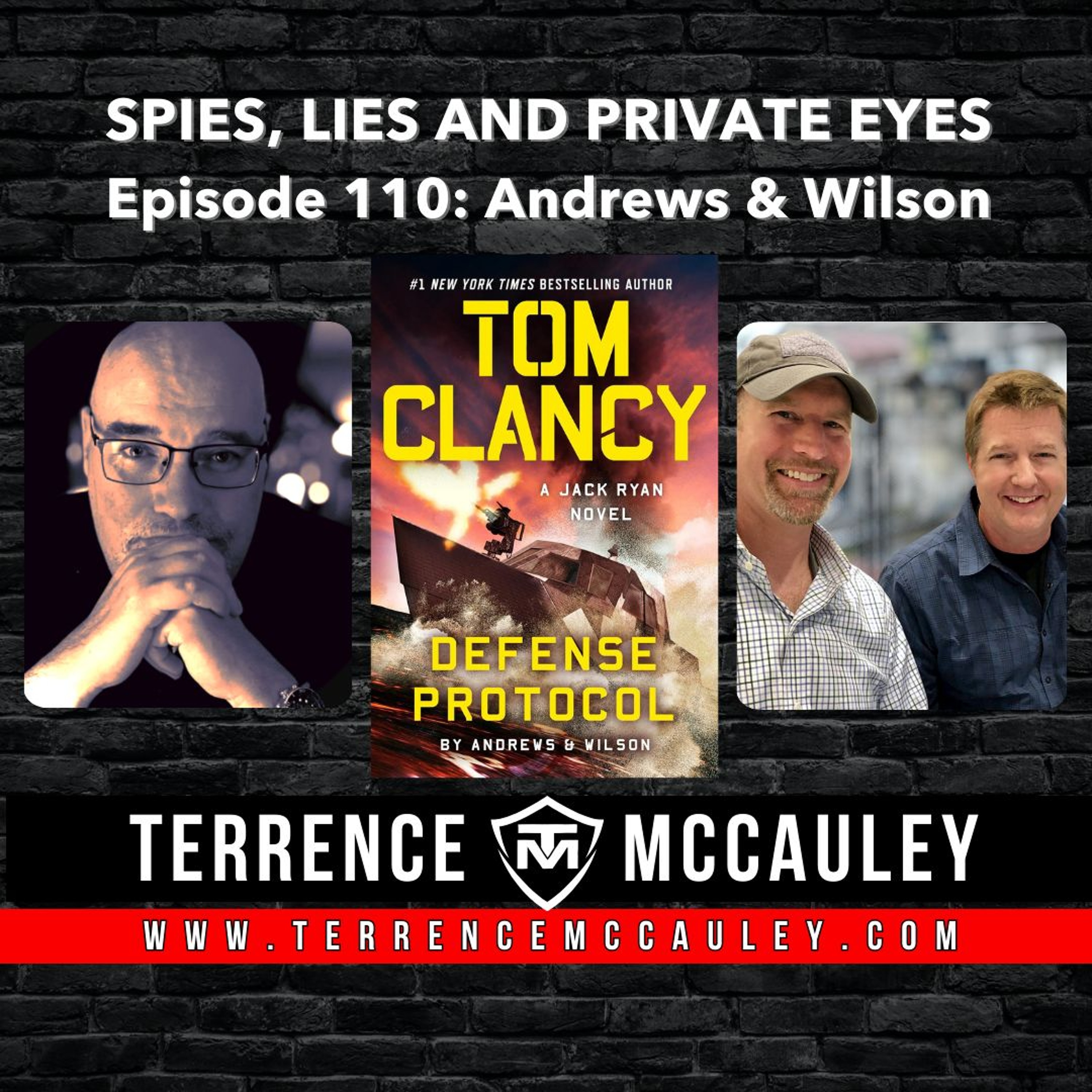 cover of episode Andrews and Wilson talk DEFENSE PROTOCOL, their latest Tom Clancy thriller