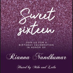 DJ RaH RahH - Rianna Sweet 16 Mix