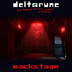 Backstage [Deltarune; The Same! Same! Same! puppet]