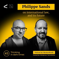 Philippe Sands on international law, and its future | Thinking in Dark Times # 3