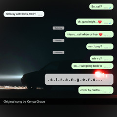 strangers - Kenya Grace (slow acoustic cover version)