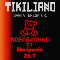 ShaiPerin -  // Underground st community X Tikilano bar (Santa teresa) // 26.7