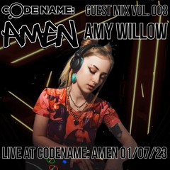 Codename: Amen Guest Mix Vol. 003 - Amy Willow - Live 1st July 2023