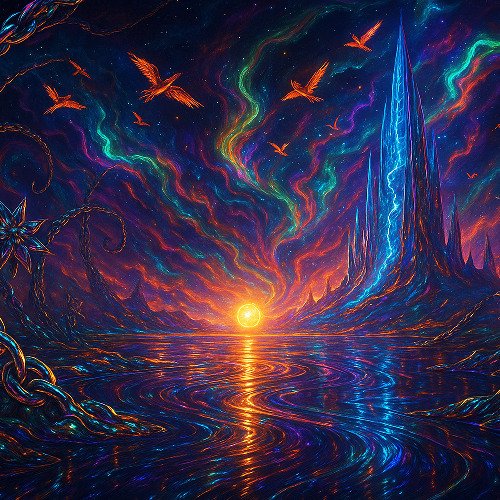 Starlight on Liquid Mercury