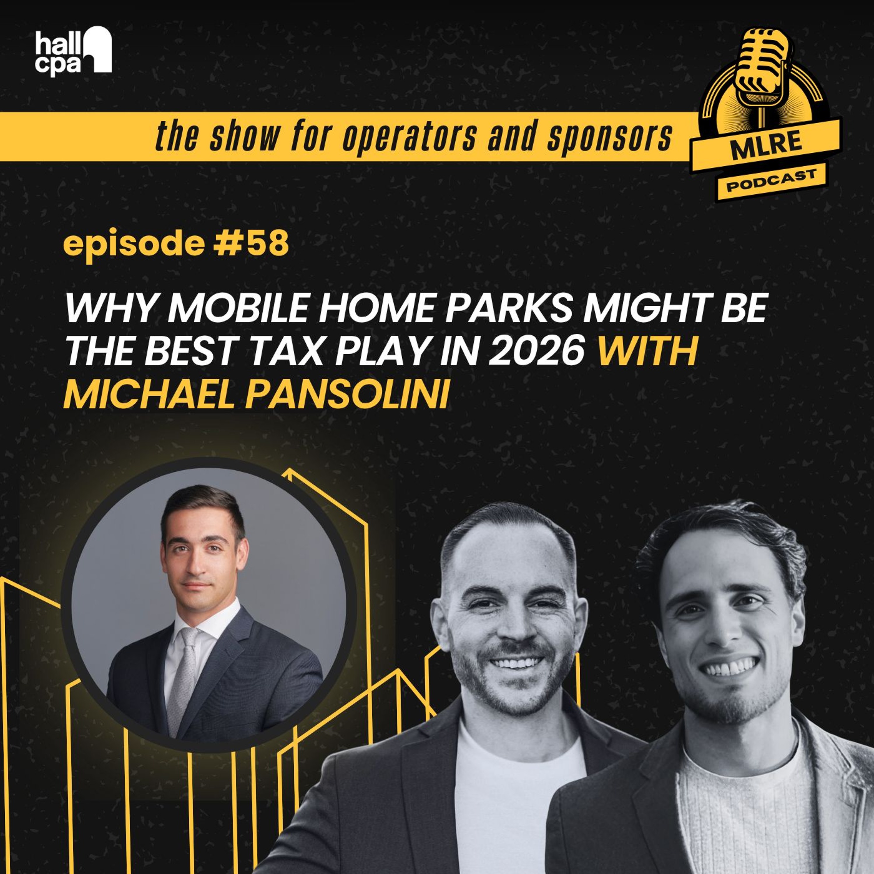 Why Mobile Home Parks Might Be the Best Tax Play in 2026 with Michael Pansolini episode artwork