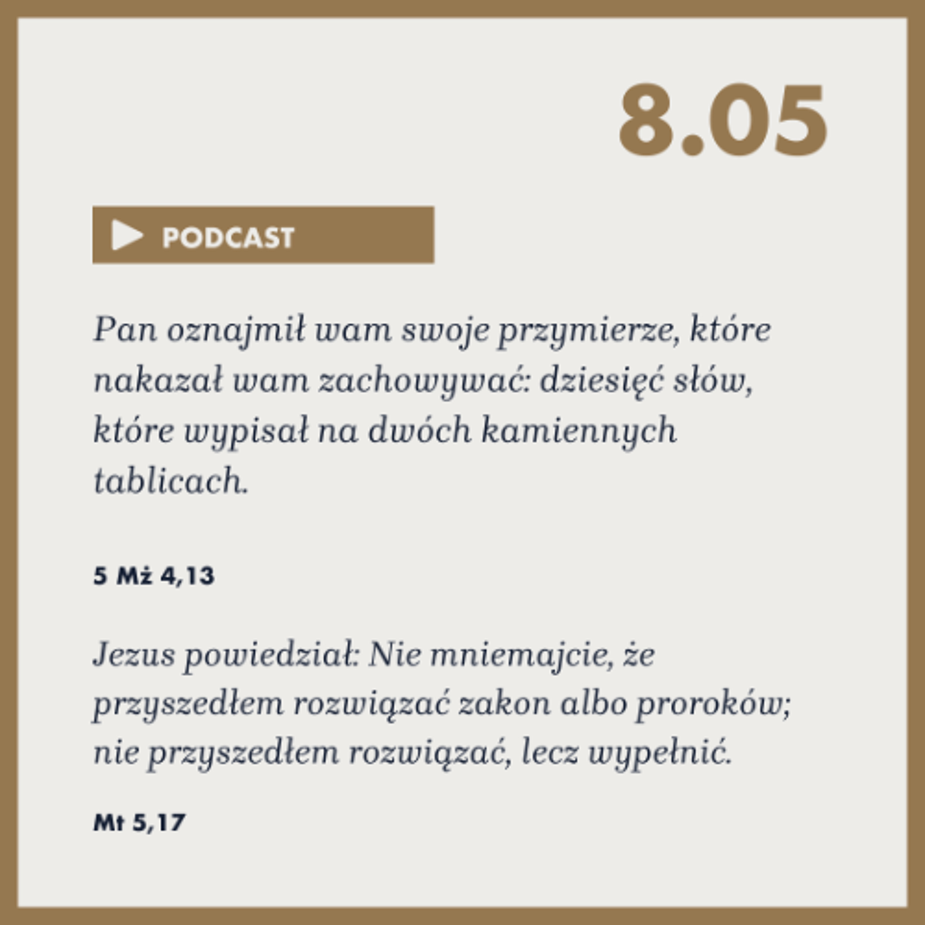 Poranek ze Słowem na 8 maja 2025 episode artwork