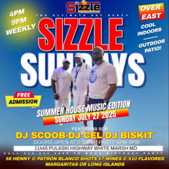 SCB @ Sizzle Sundays 7-27-25