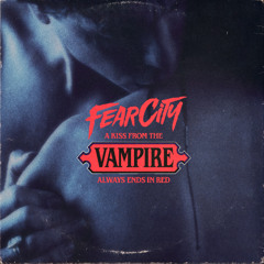 A KISS FROM THE VAMPIRE ALWAYS ENDS IN RED