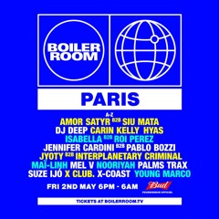 Hyas | Boiler Room: Paris