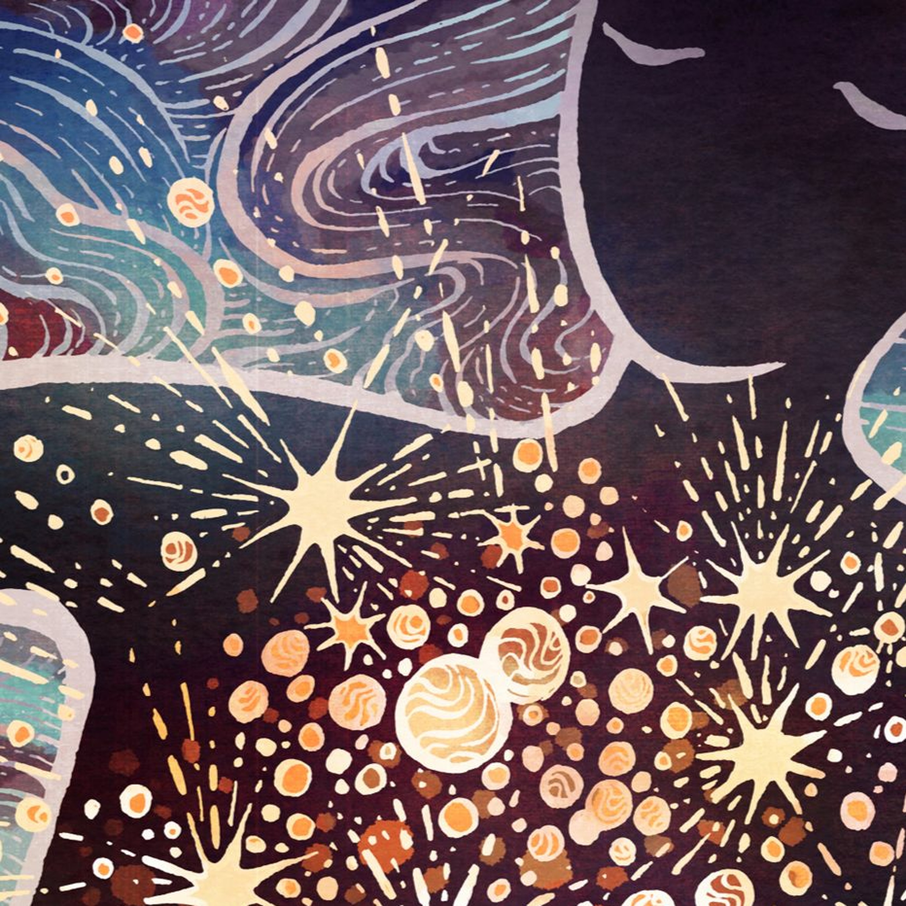 Floated episode artwork