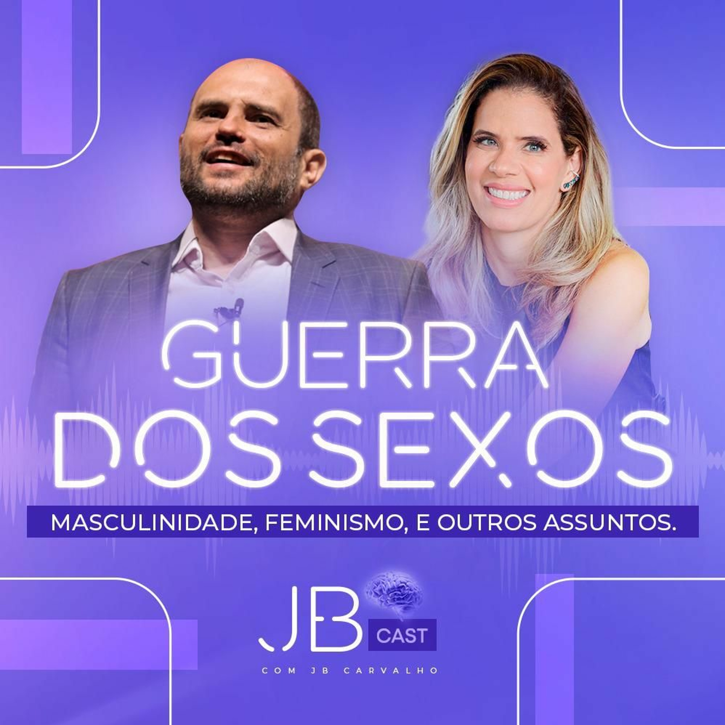 Guerra dos Sexos - Masculinidade, feminismo, e outros assuntos - Andrea Chaves - JBcast - #01 episode artwork