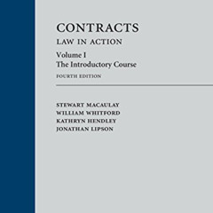 [Free] EBOOK 💔 Contracts: Law in Action: The Introductory Course (Volume 1) by  Stew