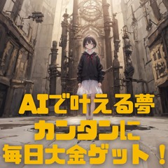 AIで叶える夢、カンタンに毎日大金ゲット！