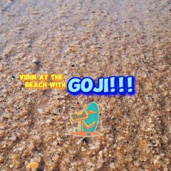 VIBIN AT THE BEACH with GOJI