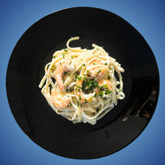 Shrimps Cream and Pasta