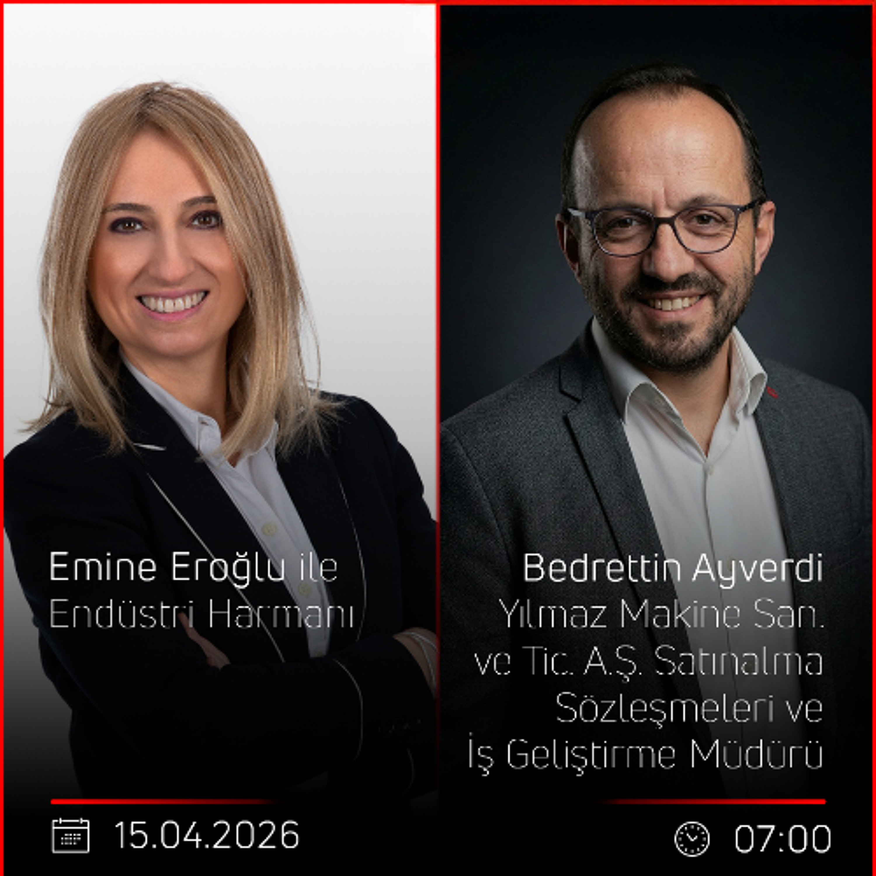 Bedrettin Ayverdi – Emine Eroğlu ile Endüstri Harmanı episode artwork