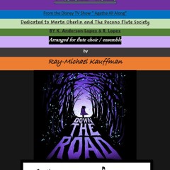 The Balld of the Witches' Road for flute choir / ensemble