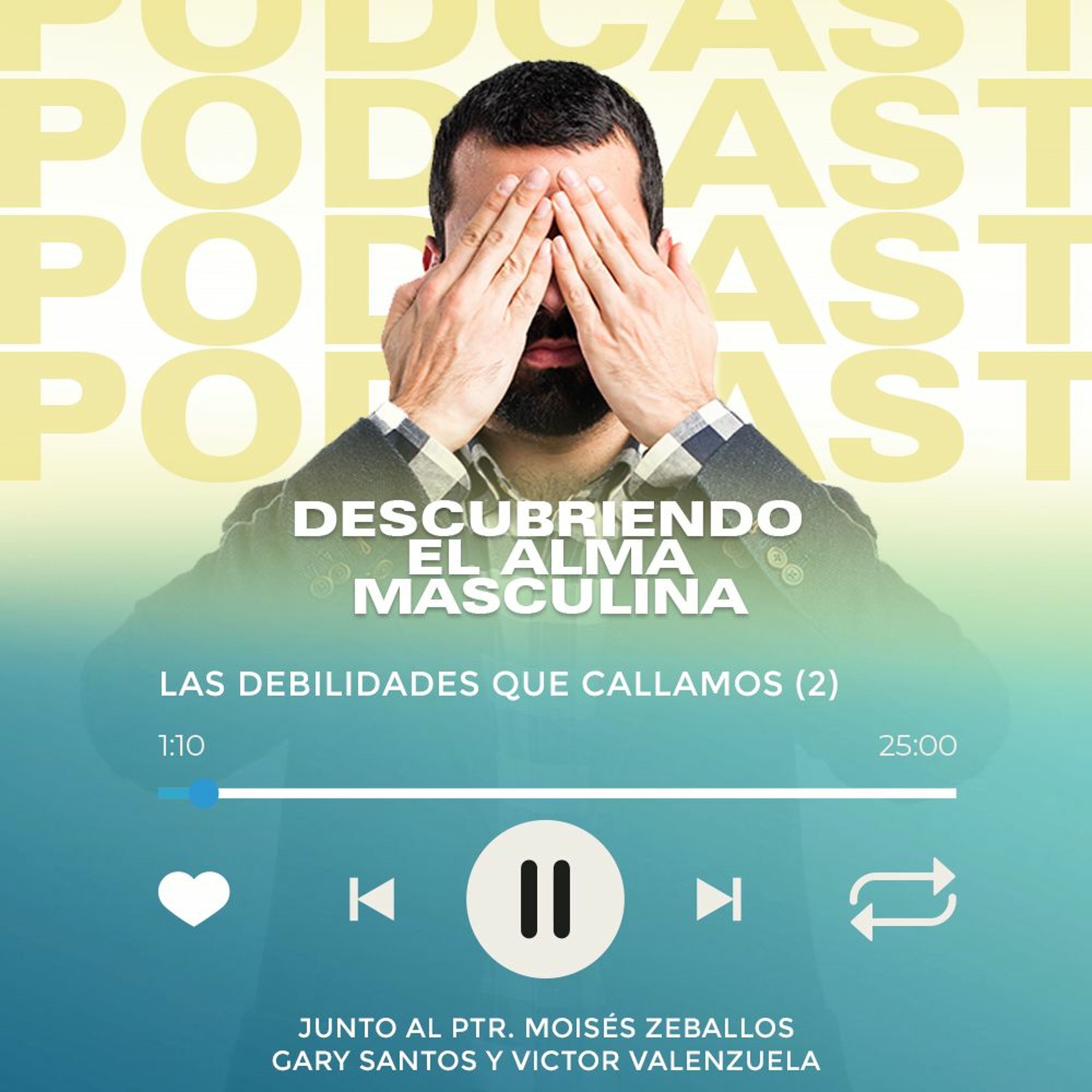 Las debilidades que callamos los varones | P2 | PODCAST | CONVENCIÓN NAL. DE VARONES episode artwork