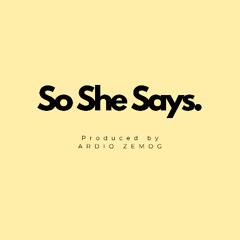 Ardio Zemog - So She Says.