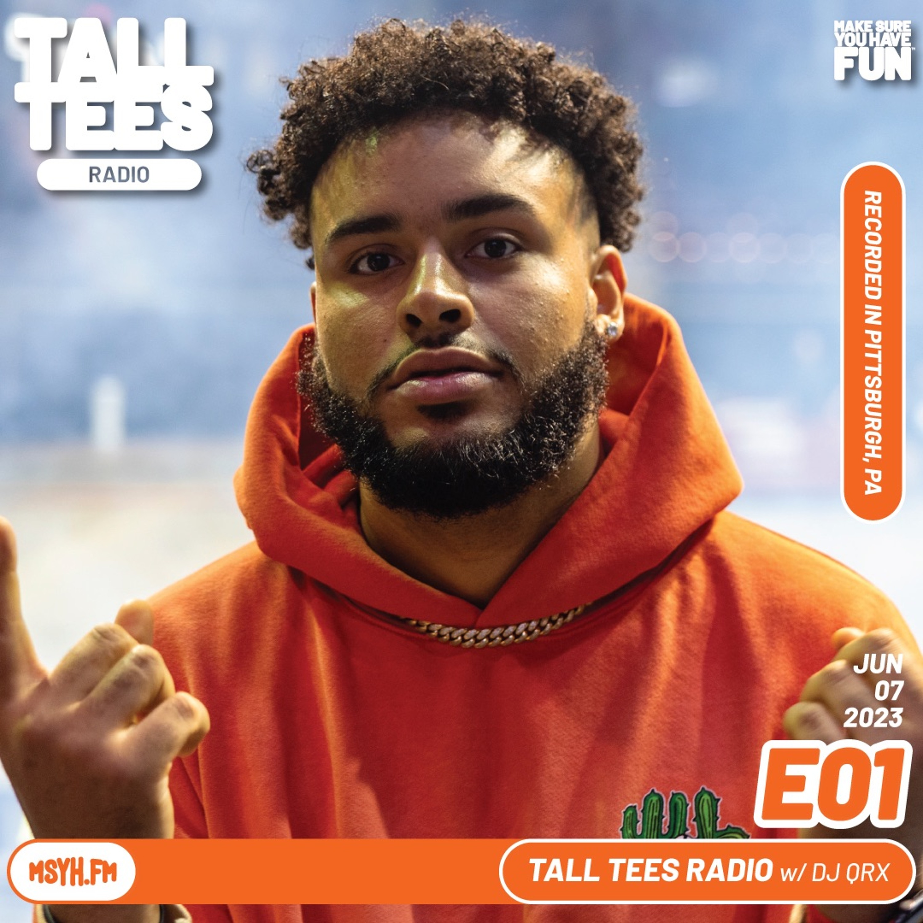 Tall Tees Radio | Episode 1 with DJ QRX episode artwork