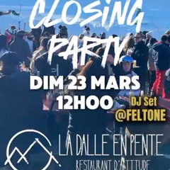 Closing Party Dalle en Pente