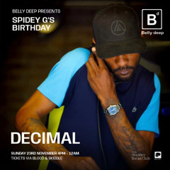 DECIMAL & BENNY RANDOM BELLY DEEP SPIDEY G'S BIRTHDAY