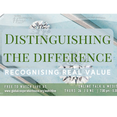 Distinguishing the Difference – Recognising Real Value - Maria Moreno  - Thursday 26 June 2025