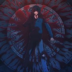 void in blue x solo leveling (sung jinwoo)