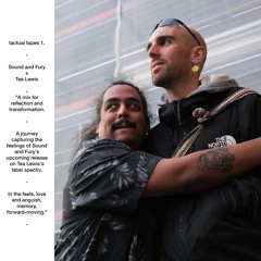 Sound and Fury x Tea Lewis - tactual tapes 1.