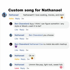 Custom Song for Nathanael