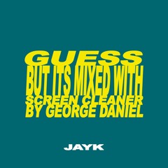 Guess but it's mixed with screen cleaner by george daniel