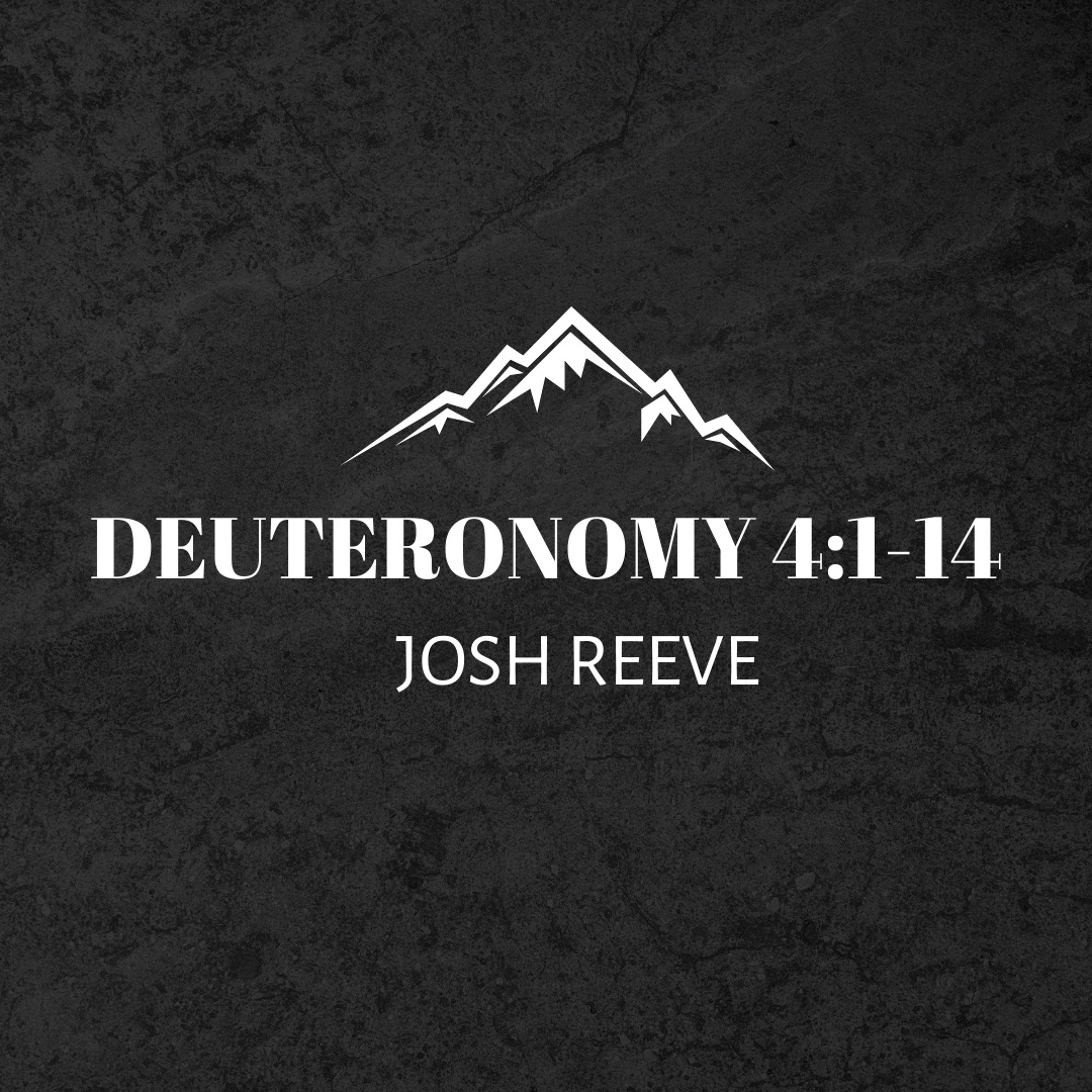 Guest Preacher - Josh Reeve - Deuteronomy 4:1-14 - 5/07/20 episode artwork
