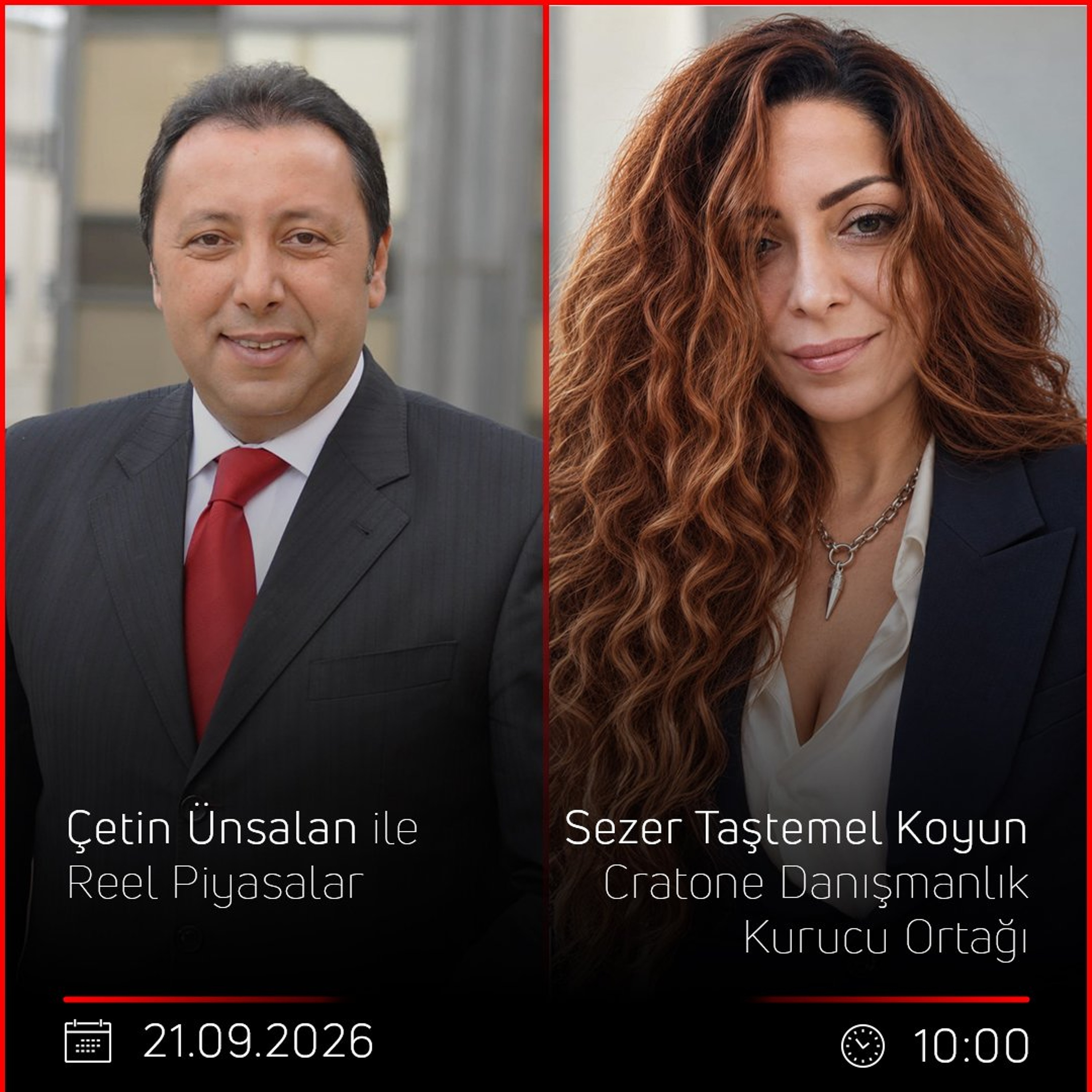 Sezer Taştemel Koyun - Çetin Ünsalan ile Reel Piyasalar
