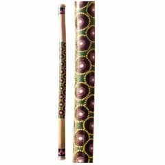 Rainstick Bamboo Painted 150 Cm - DAŽĎOVÁ PALICA BAMBUS MAĽOVANÁ 150CM