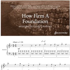 How Firm A Foundation - arr. Craig Courtney