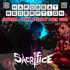 DJ Sacrifice @ Hardbeat Redemption Crusher X Jenko Bassday Bash 15.12.2023 Transit Chemnitz