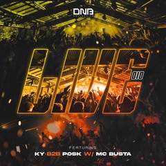 DNB Collective: Live Mix Series 010 - KY B2B Posk w/ MC Busta