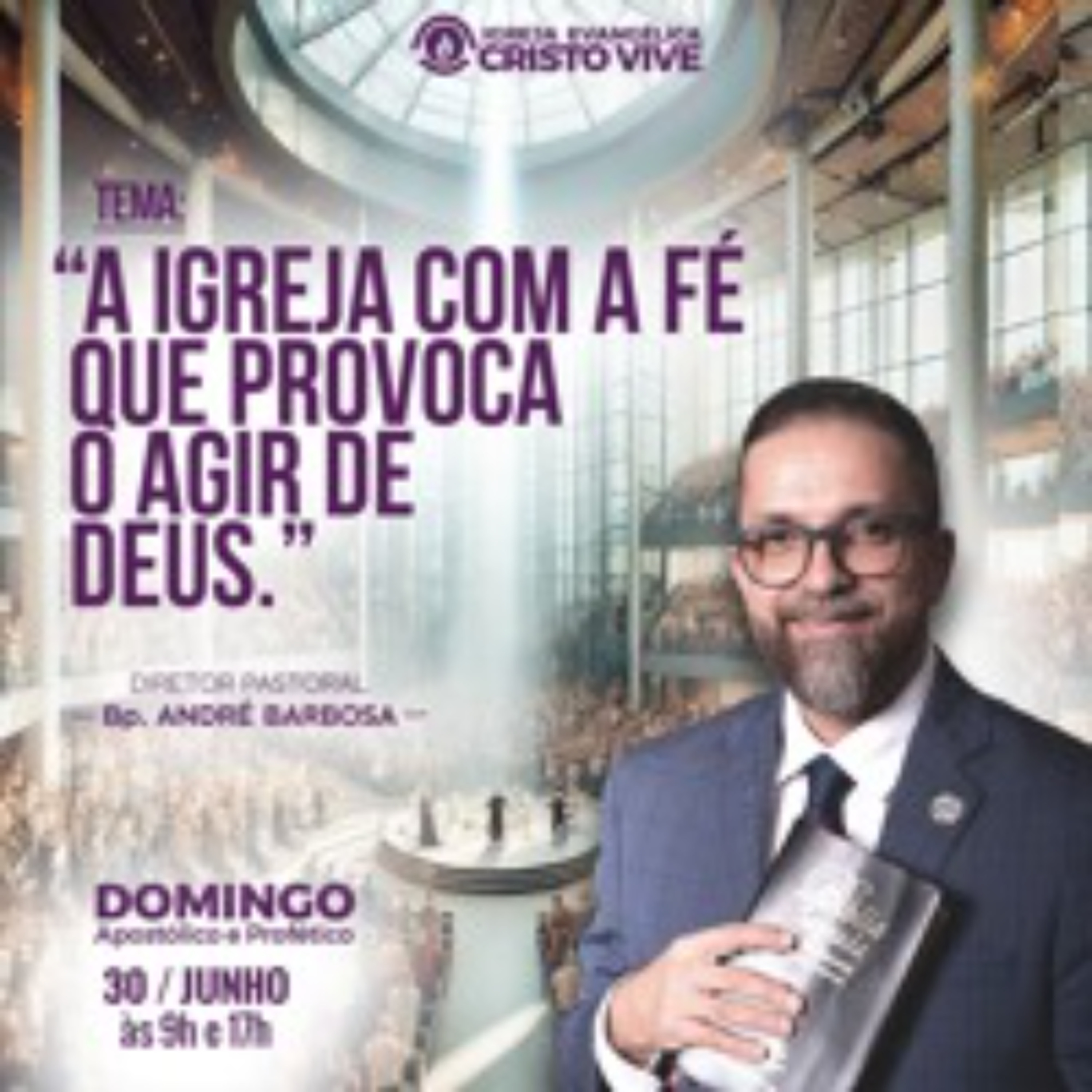 Igreja Evangélica Cristo Vive - Ap. Miguel Ângelo