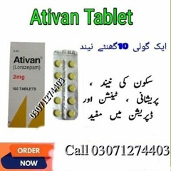 Ativan Tablet Price in Karachi  03071274403