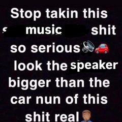 speaker bigger than the car