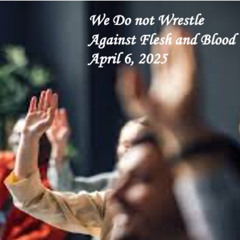 We do not Wrestle against Flesh and Blood Soundcloud