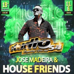 Jose Madeira Live @ House Friends, Studio 54 Prague  11-06-2022