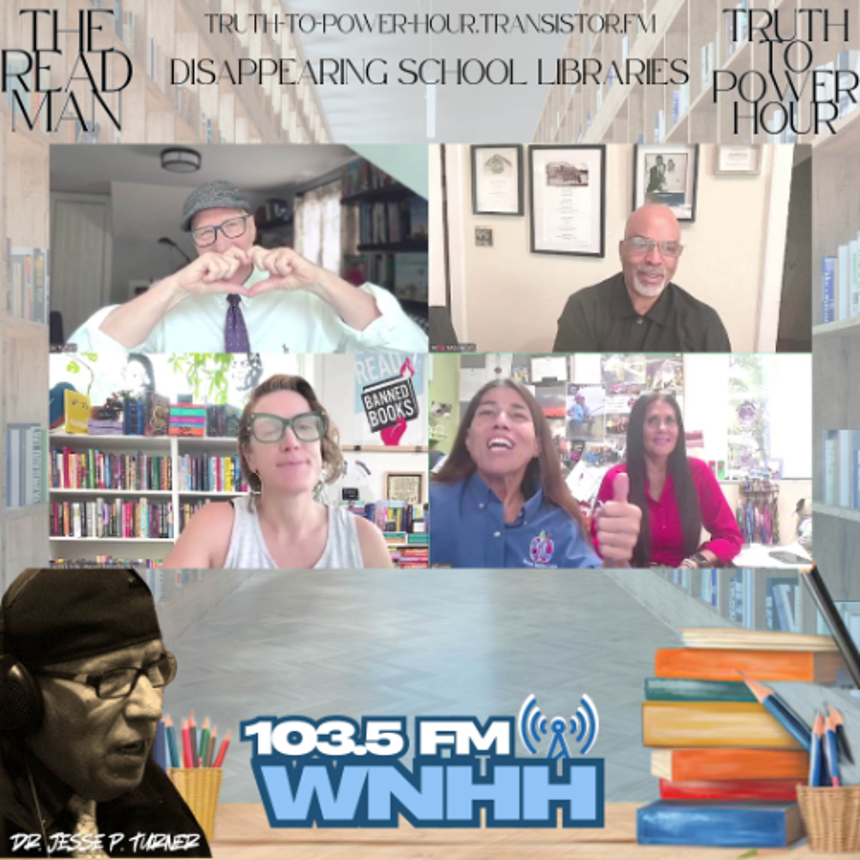 The Readman Truth To Power Hour: Disappearing School Libraries episode artwork