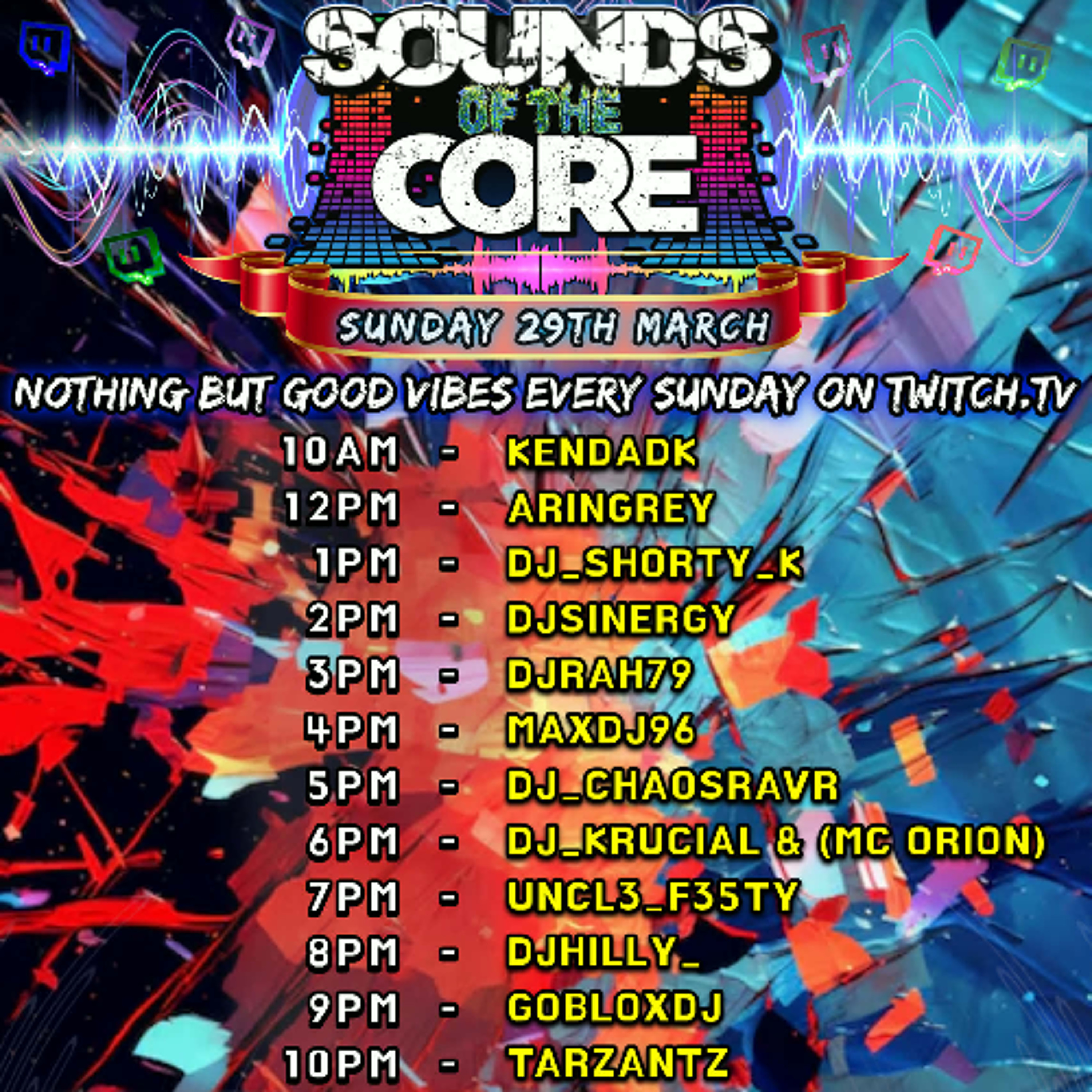 sounds of the core 29.03.26 episode artwork