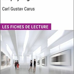 [Télécharger en format epub] Lettres sur la peinture de paysage de Carl Gustav Carus: Les Fiches d