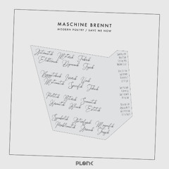 Save Me Now // Plonk 093