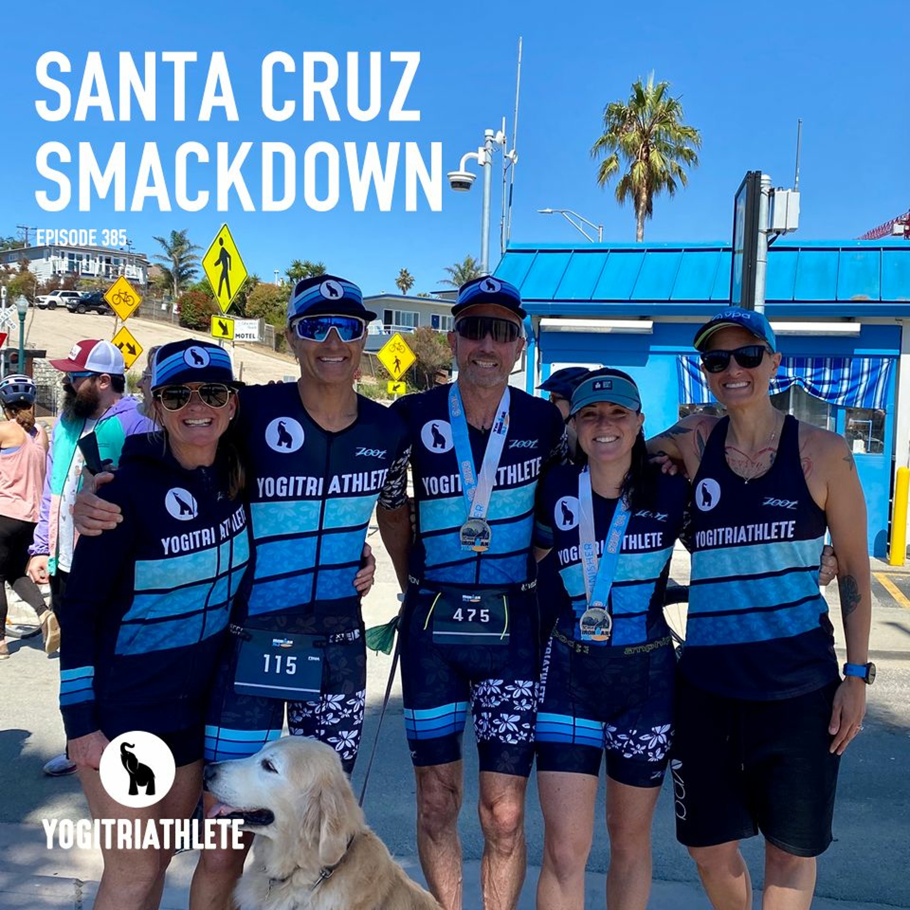 Ironman 70.3 Santa Cruz Smackdown with Team YogiTriathlete