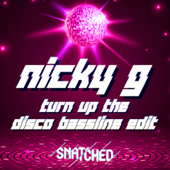 Nicky G -  Turn Up The Disco Bassline Edit