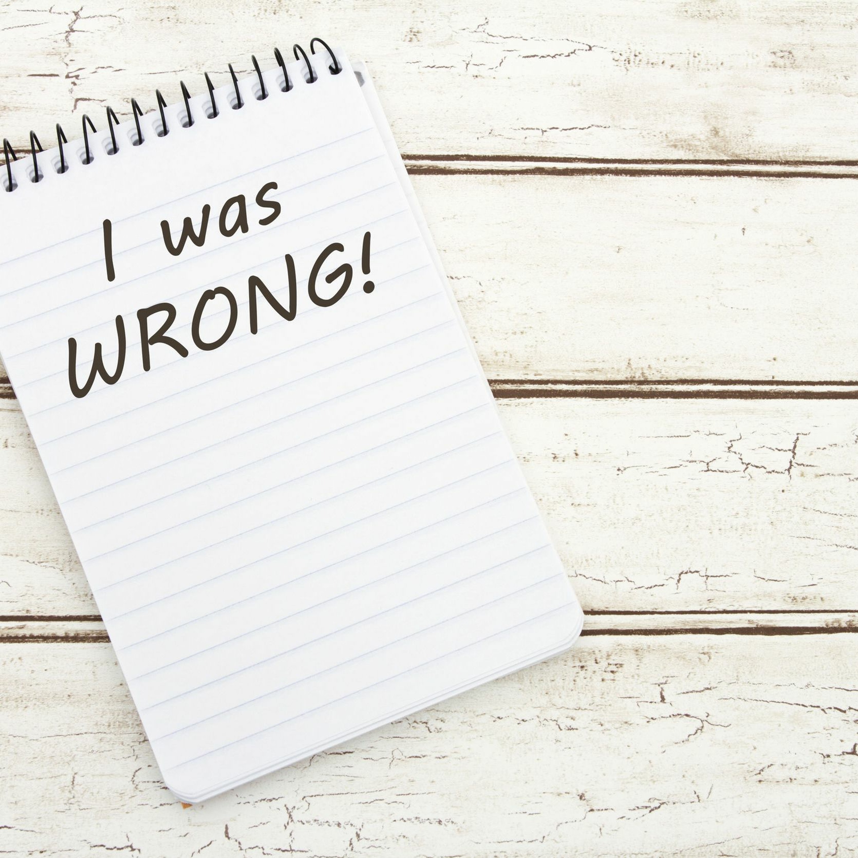 I Was Wrong episode artwork